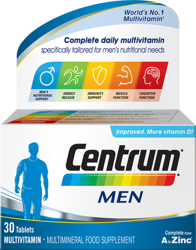 CENTRUM MEN 50+ 30'S