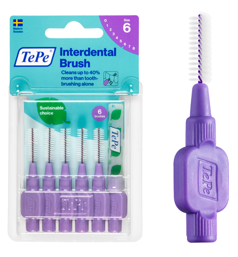 TEPE INTERDENTAL BRUSH ORIGINAL PURPLE 1.1 mm