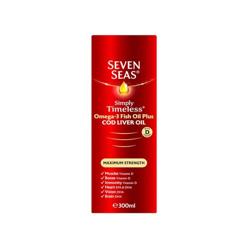 Seven Seas Cod Liver Oil Liquid - 300ml