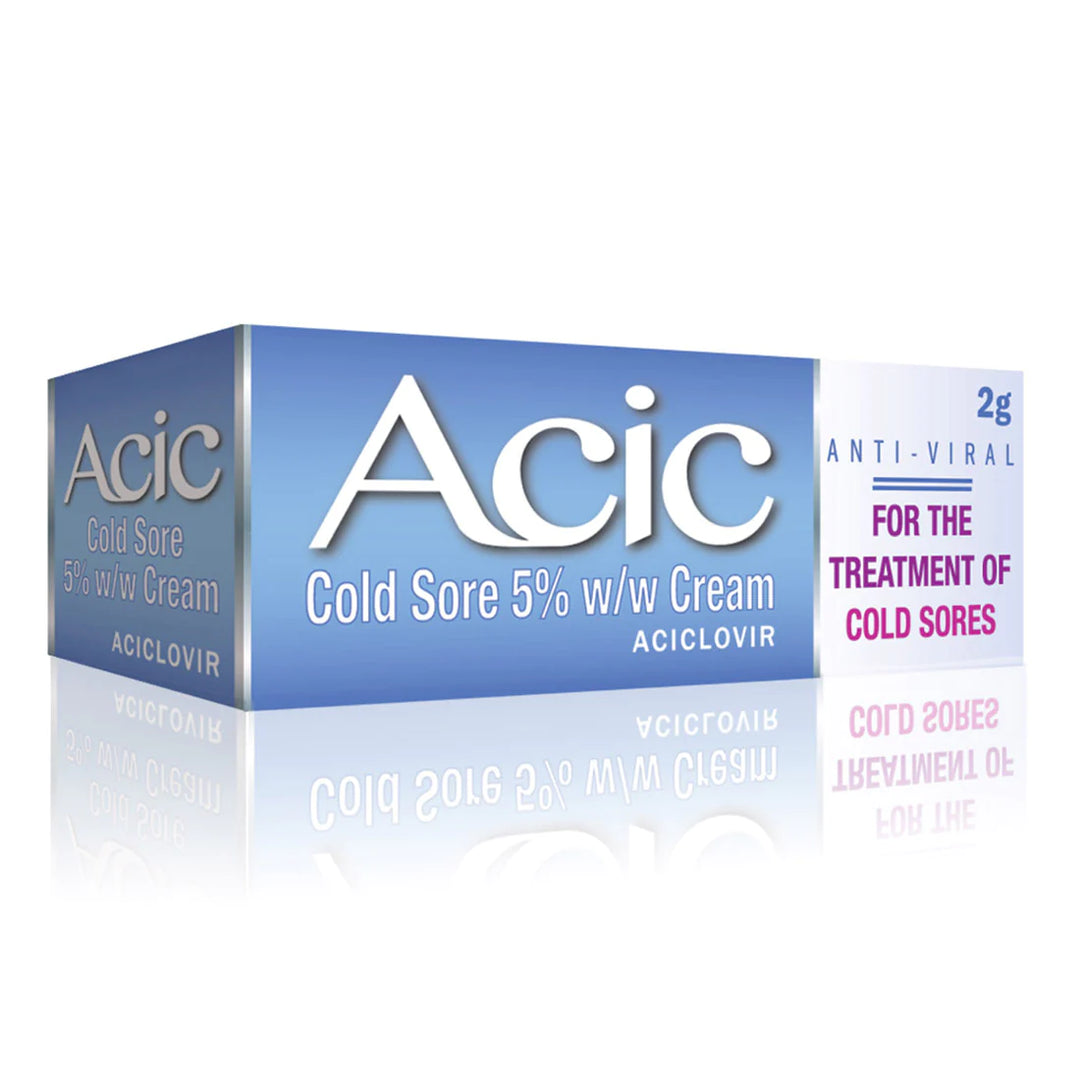 ACIC 5% COLD SORE CREAM 2G