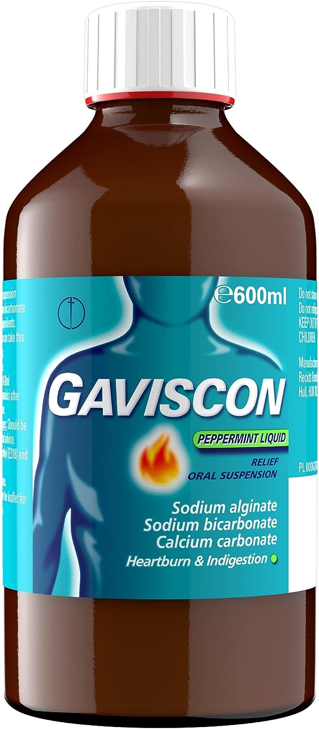 GAVISCON PEPPERMINT LIQUID X 600ml