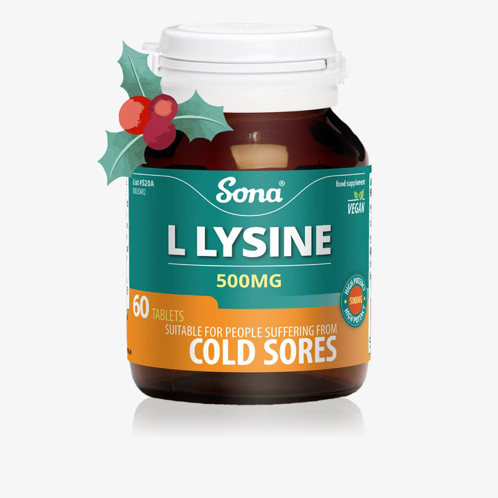 SONA L LYSINE 500MG TABLETS