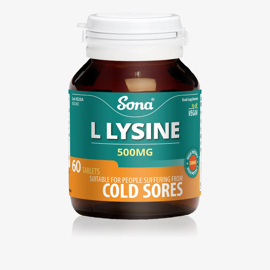 SONA L LYSINE 500MG TABLETS