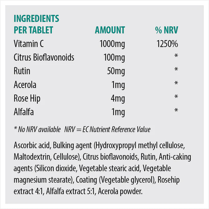 SONA VITAMIN C COMPLEX 1000MG TABS X 30