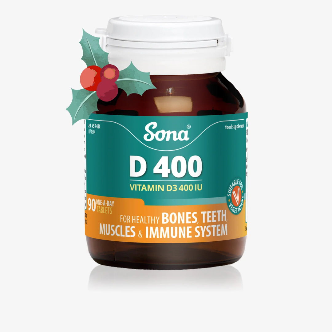 SONA D400 VITAMIN D3 400IU TABLETS