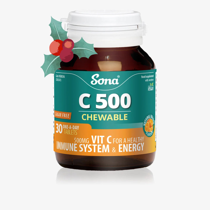 SONA VITAMIN C500MG CHEWABLE TABS X 30