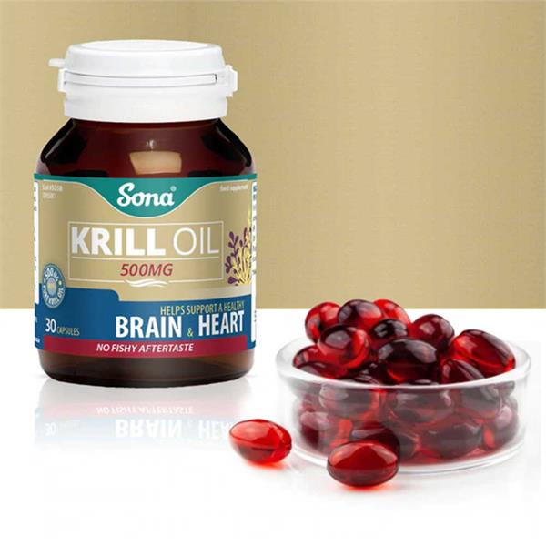 SONA KRILL OIL 500MG CAPS 30PK