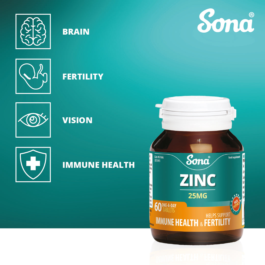 SONA ZINC+C CHEWABLE 60