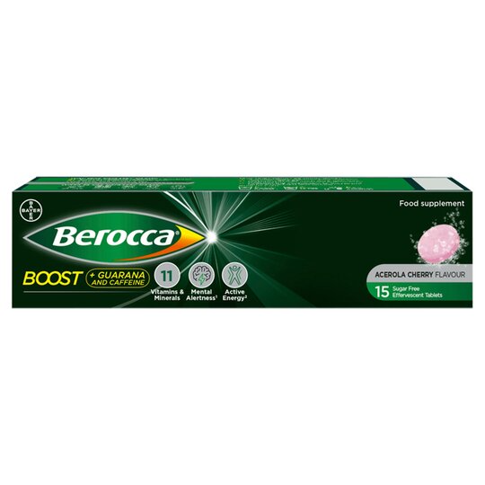 BEROCCA BOOST EFF TABLETS X 15'S