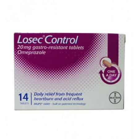 Losec Control 14 Tablets