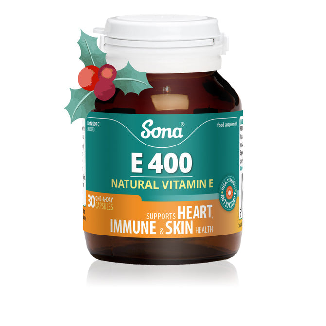 SONA VITAMIN E 400IU CAPSULES X 30’s