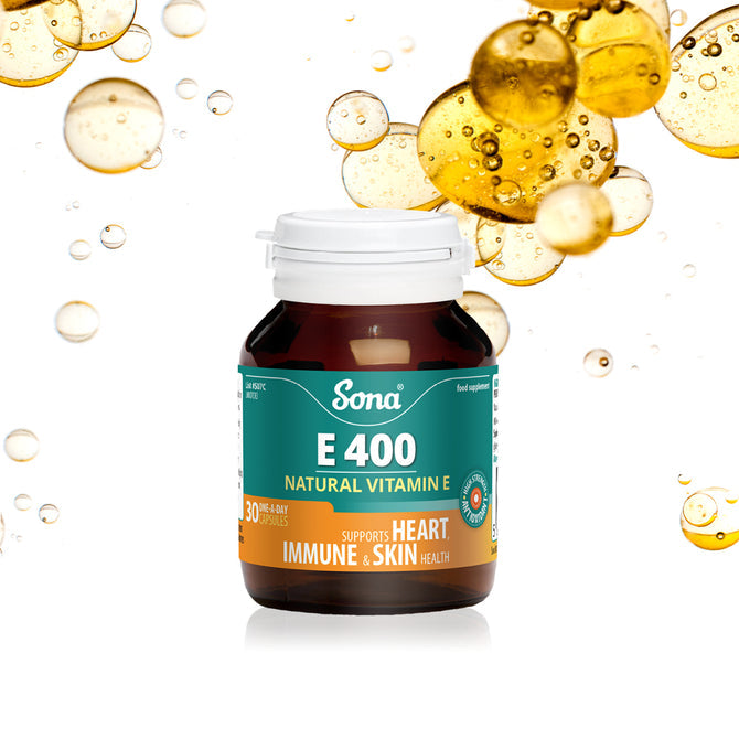 SONA VITAMIN E 400IU CAPSULES X 30’s