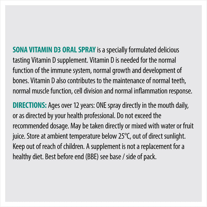 SONA VITAMIN D3-SPRAY