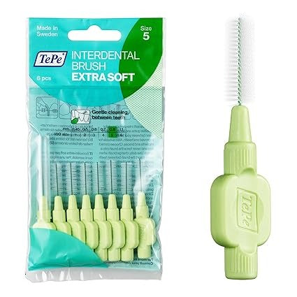 TePe GREEN INTERDENTAL BRUSH 0.8mm