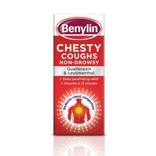 BENYLIN CHESTY NON-DROWSY SYRUP 125ML