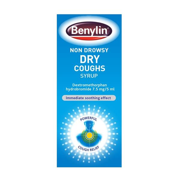 BENYLIN DRY COUGHS NON-DROWSY SYRUP 125ML