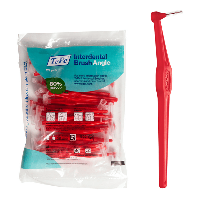 TEPE INTERDENTAL BRUSH ANGLE RED 0.5mm