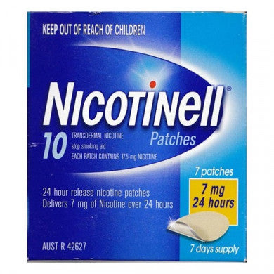 NICOTINELL TTS 10 PATCHES 7MG