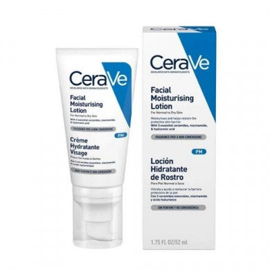 CERAVE FACIAL MOIST LOTION NO SPF 52MLX1