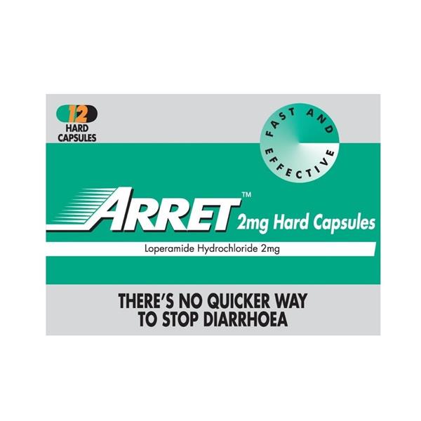 Arret Hard Capsules 2mg 6’s PCO