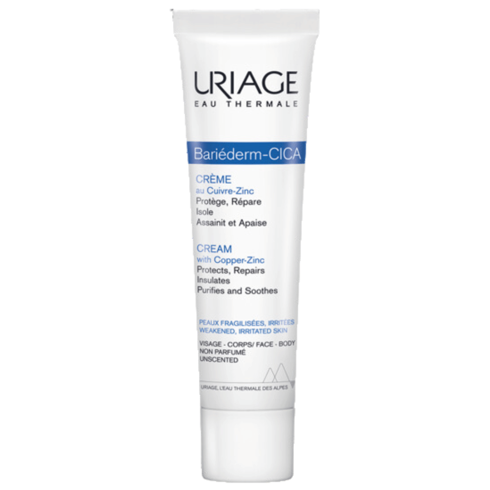 Uriage Bariederm Repairing Cica Cream, Copper And Zinc 40ml