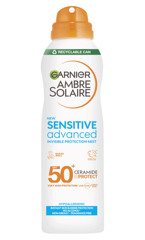 Garnier Ambre Solaire  150ml Sensitive Advance Mist SPF 50+