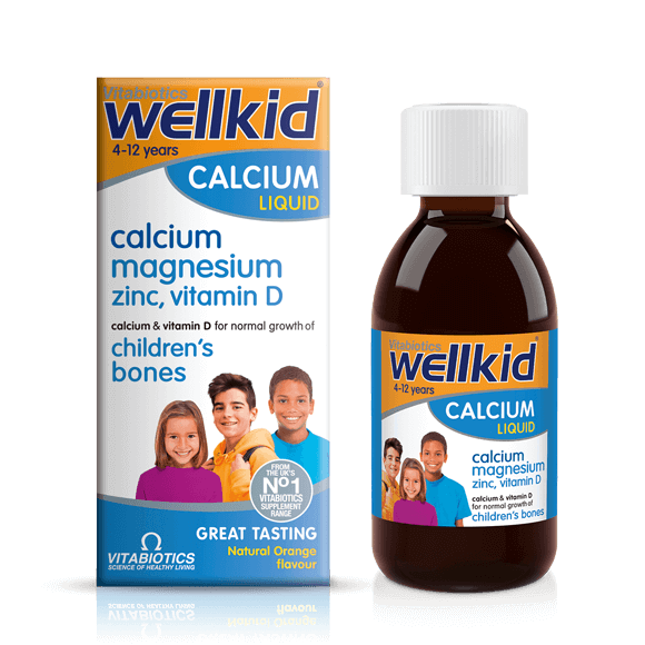 Vitabiotics Wellkid Calcium Liquid 150ml