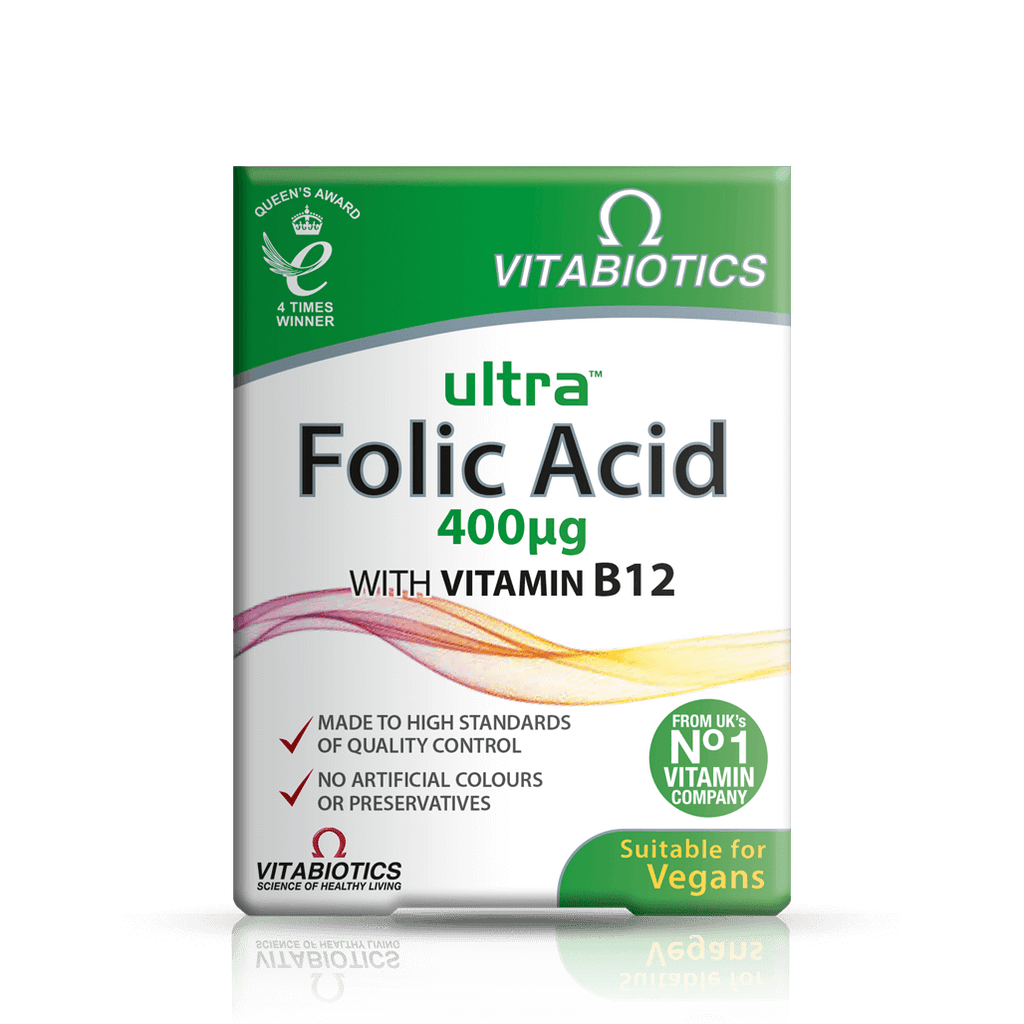 Vitabiotics Ultra Folic Acid 400ñg 60 tablets