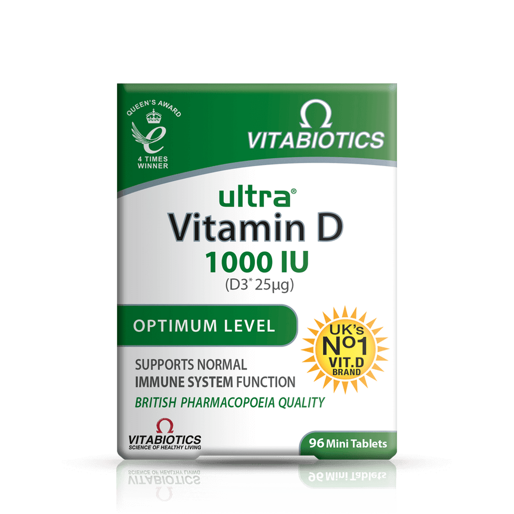 Vitabiotics Vitamin D 1000 IU 96 Mini Tabs
